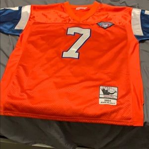 John Elway throwback jersey NFL 75th anniversary